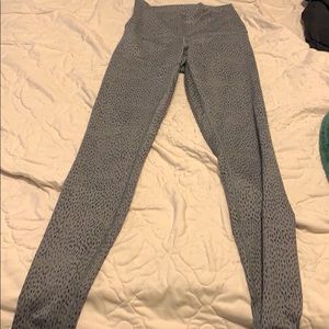 Lululemon grey patterned leggings
